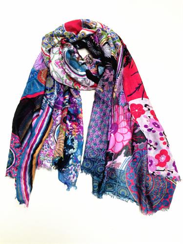 ladies digital printed scarves